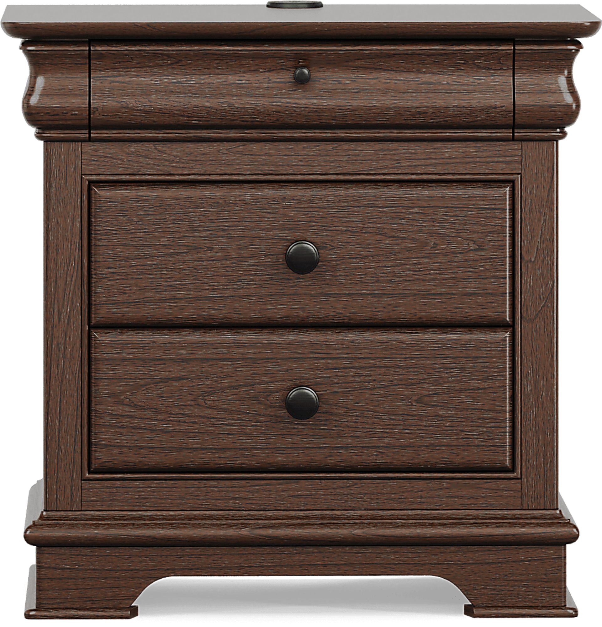 Kids Oberon Chocolate Nightstand - Image 1