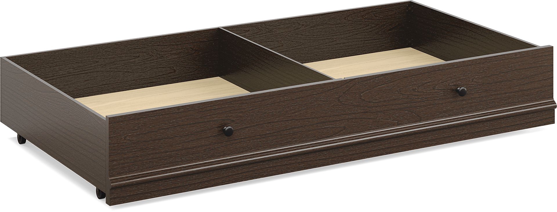 Kids Oberon Chocolate Twin Storage Trundle - Image 1