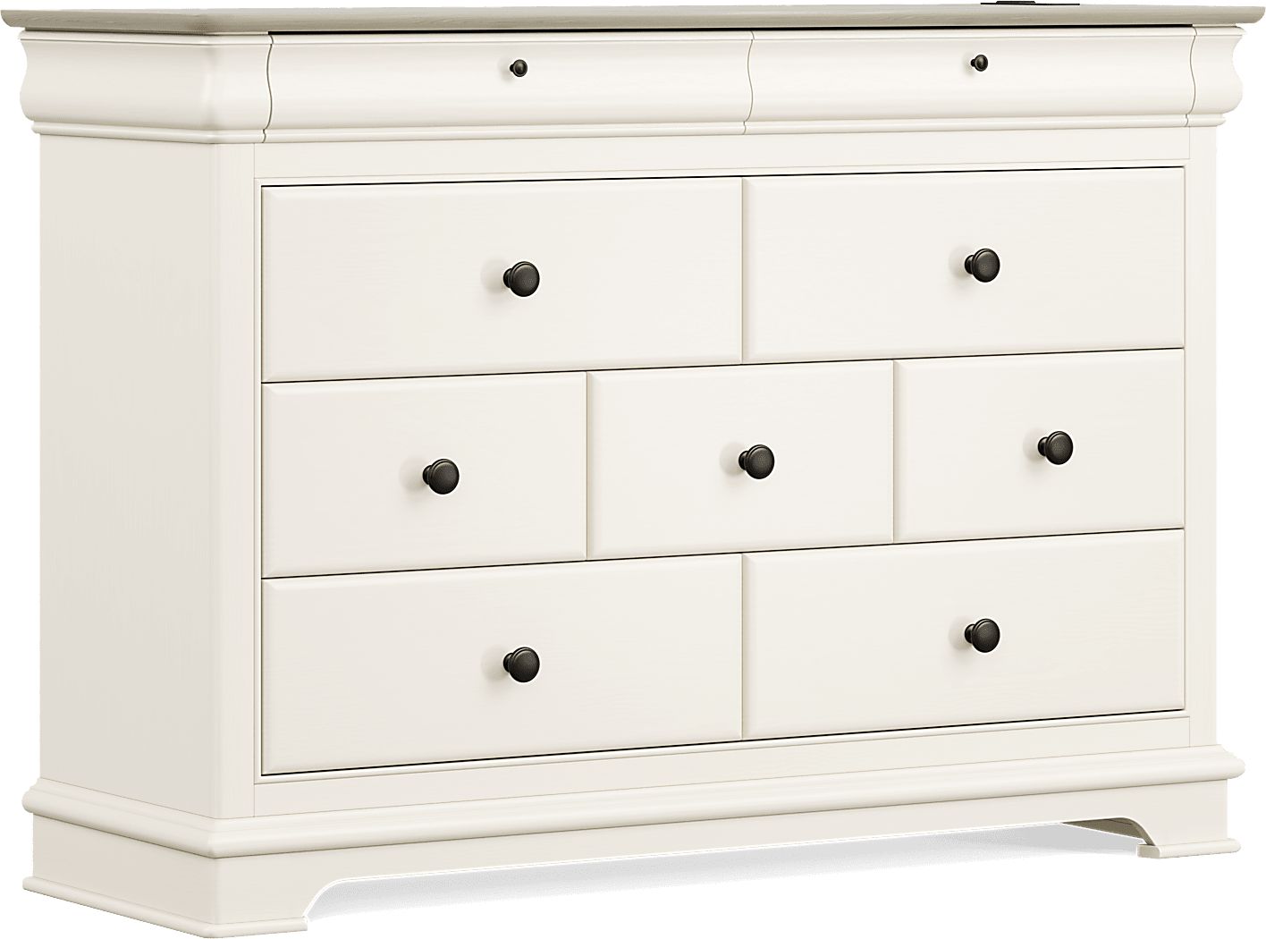 Kids Oberon Cream Dresser