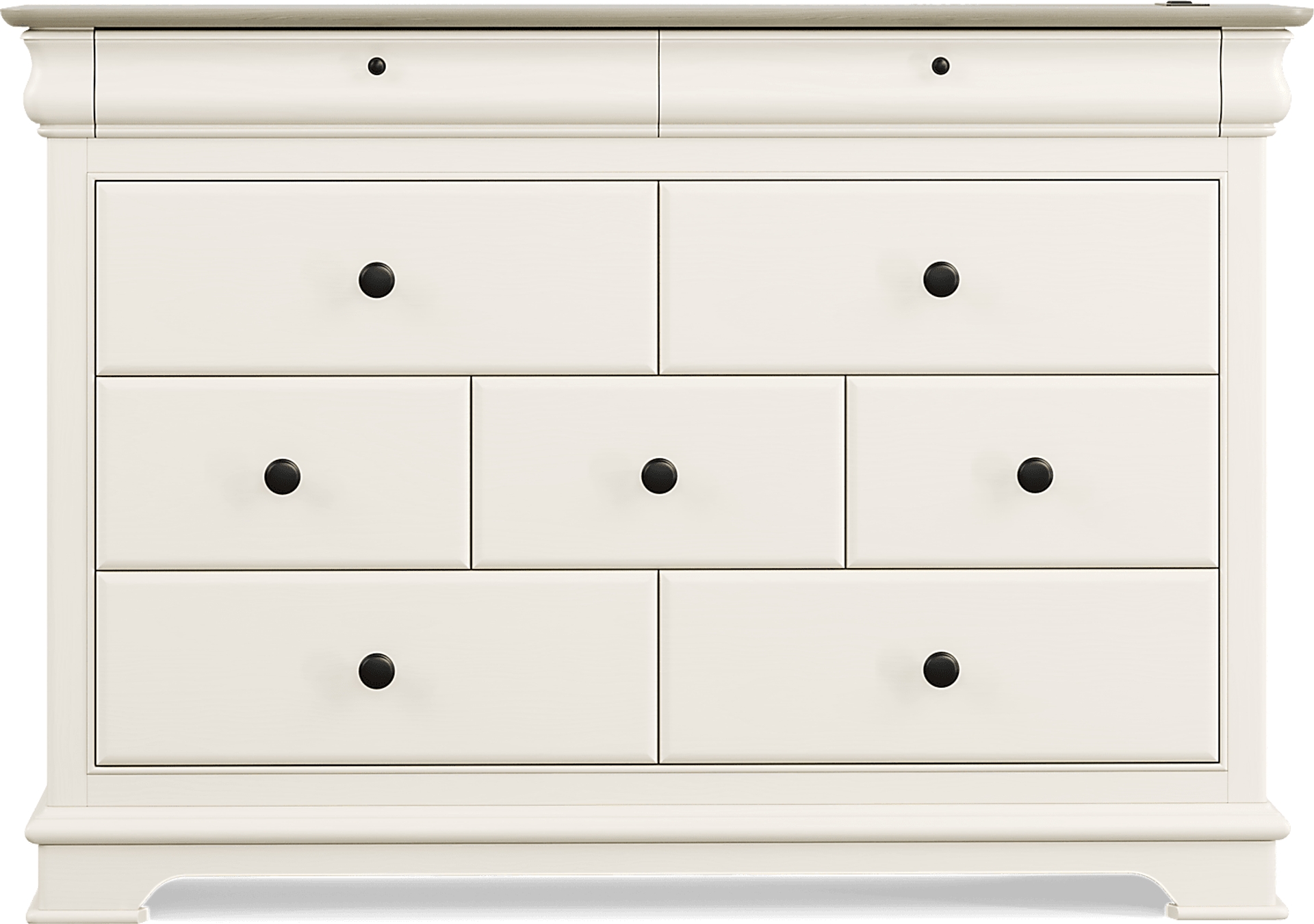 cream dresser