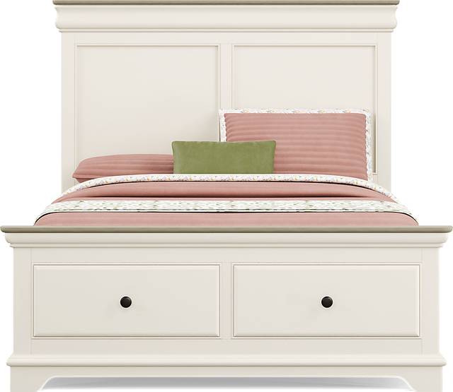 Kids Oberon Cream Full Storage Bedroom - Thumbnail - Image 3