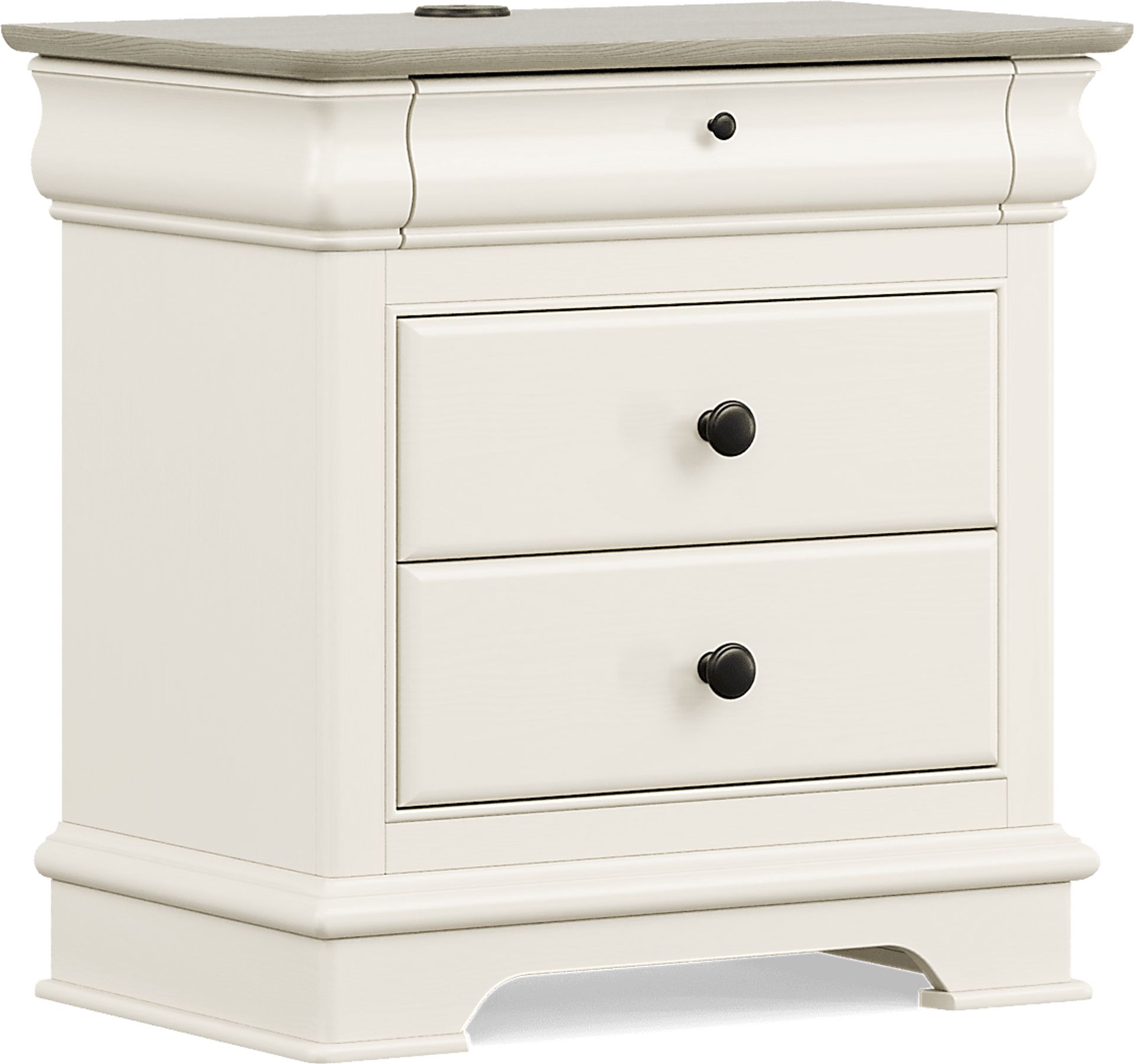 Kids Oberon Cream Nightstand - Image 2