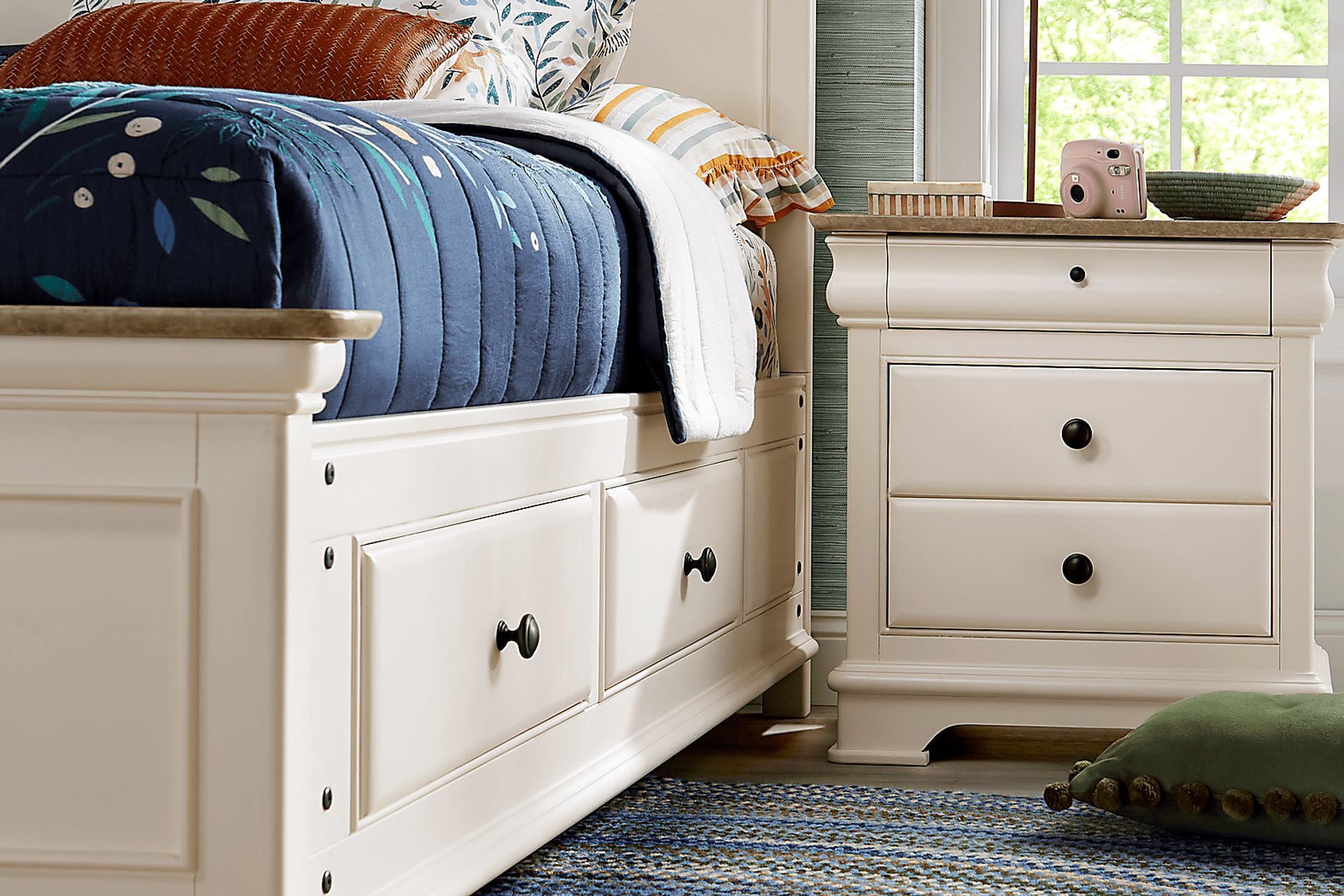 Kids Oberon Cream Nightstand - Image 5