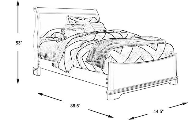 Dimension Image. Please refer to the Dimension Tab on this page for dimension details.