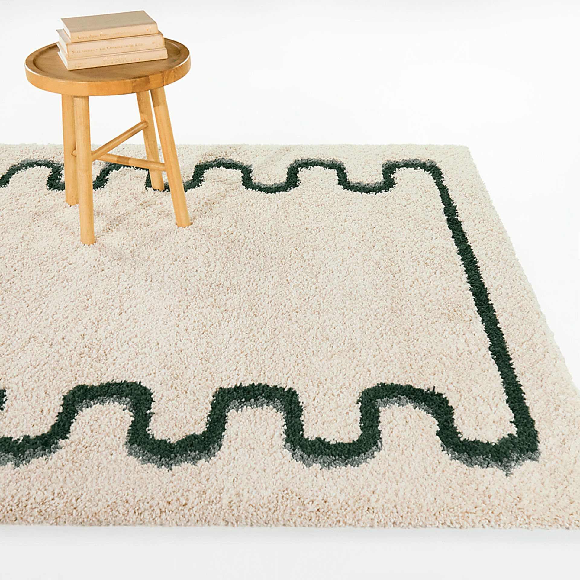 Kids Retro Groove Cream 7'10 x 10' Rug - Image 2