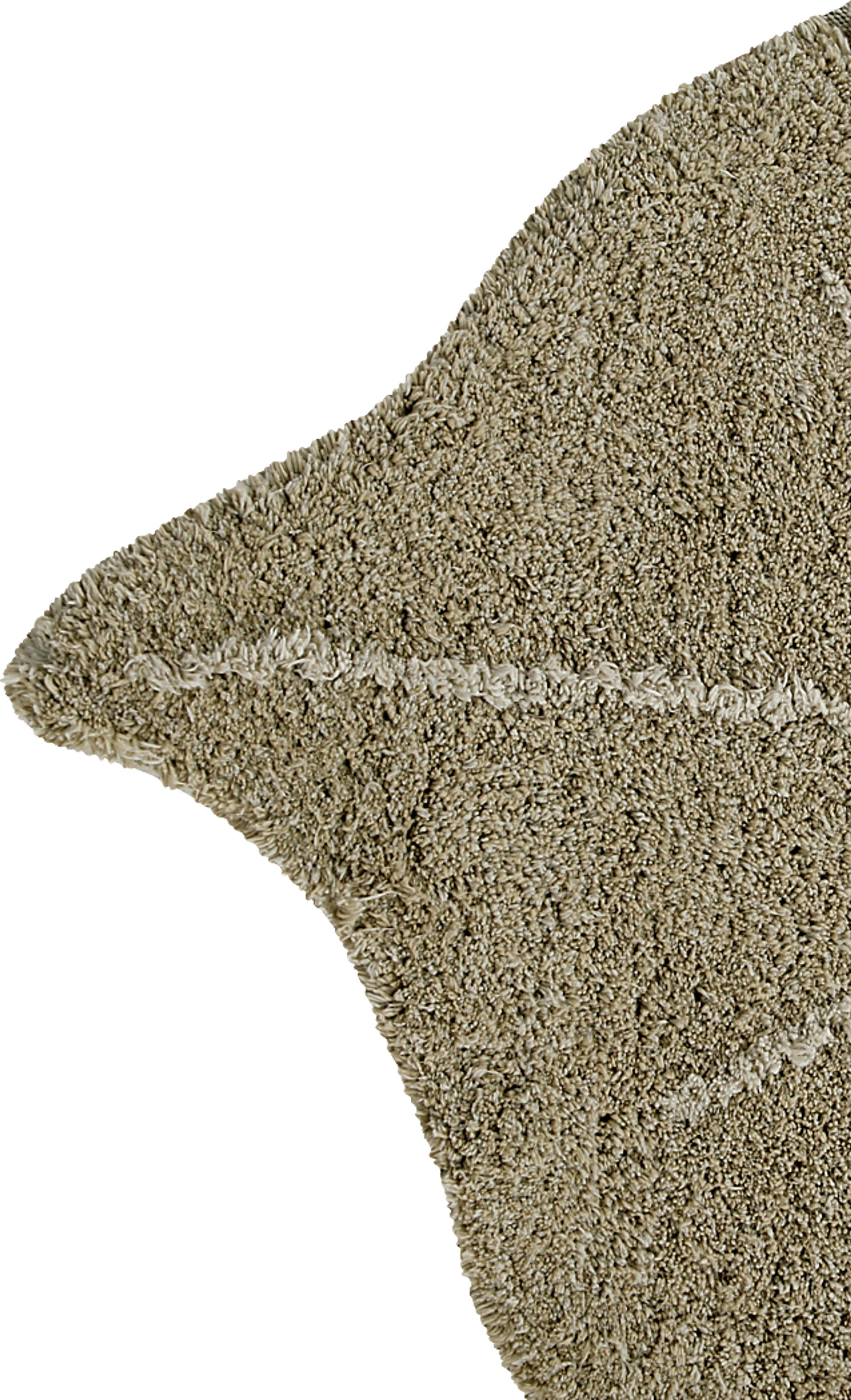 Kids Olive 4' X 5'11 Monstera Leaf Machine Washable Rug - Image 6