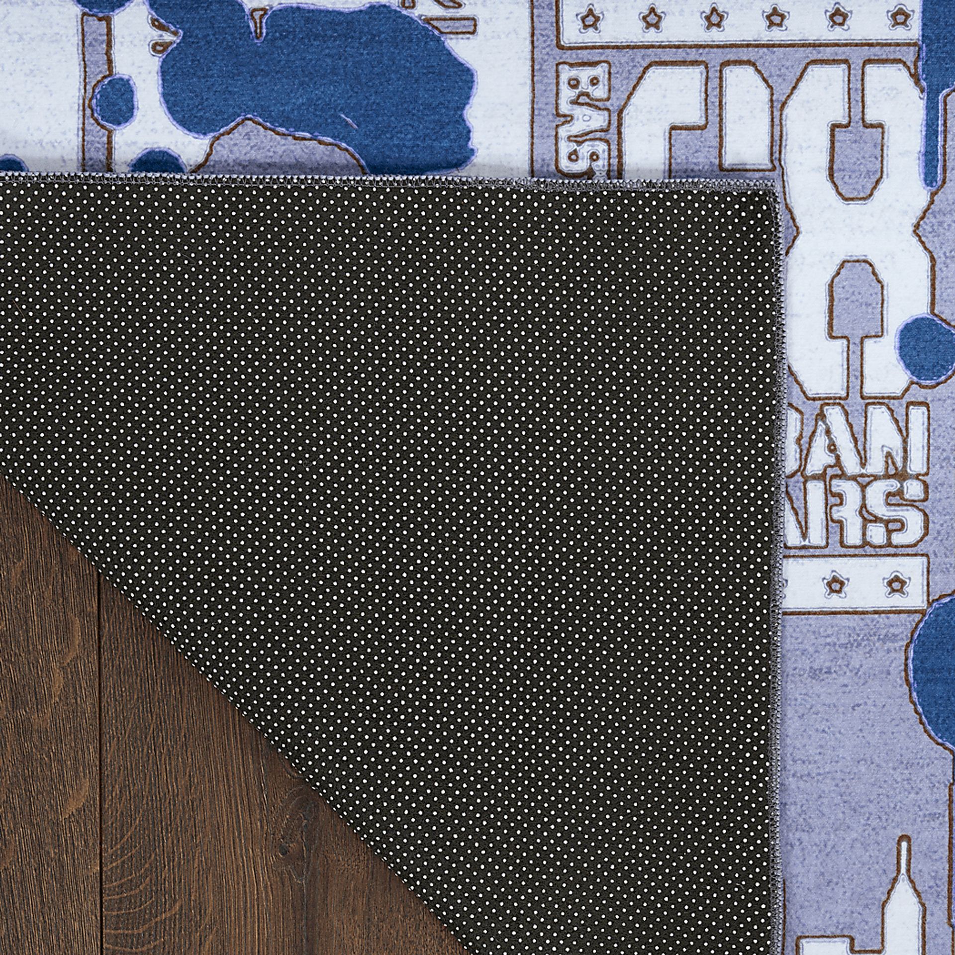 Kids Ollie Oasis Blue 6'6 x 9'2 Rug - Image 7