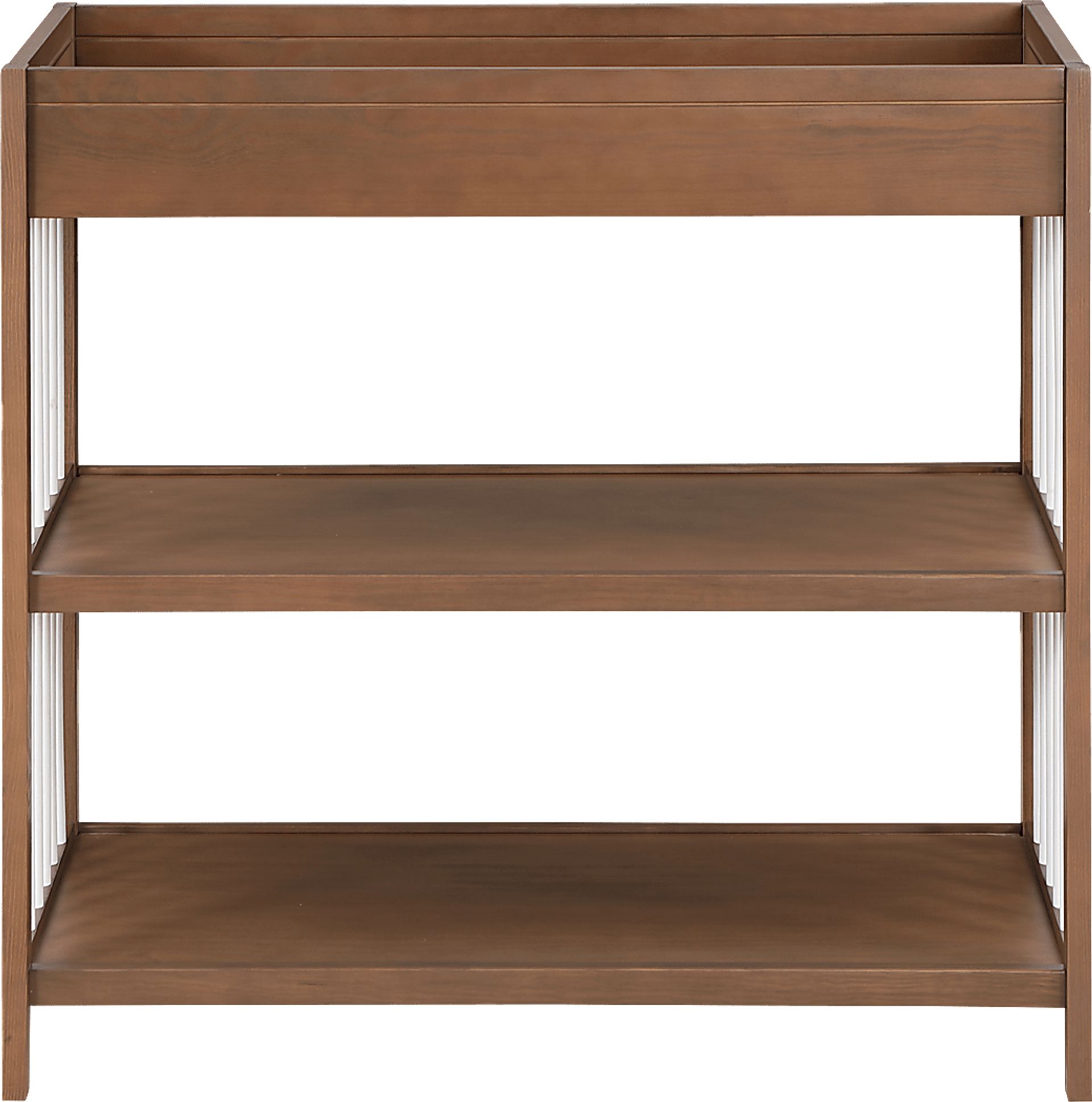 Kids Olvio Walnut/White Changing Table - Image 2