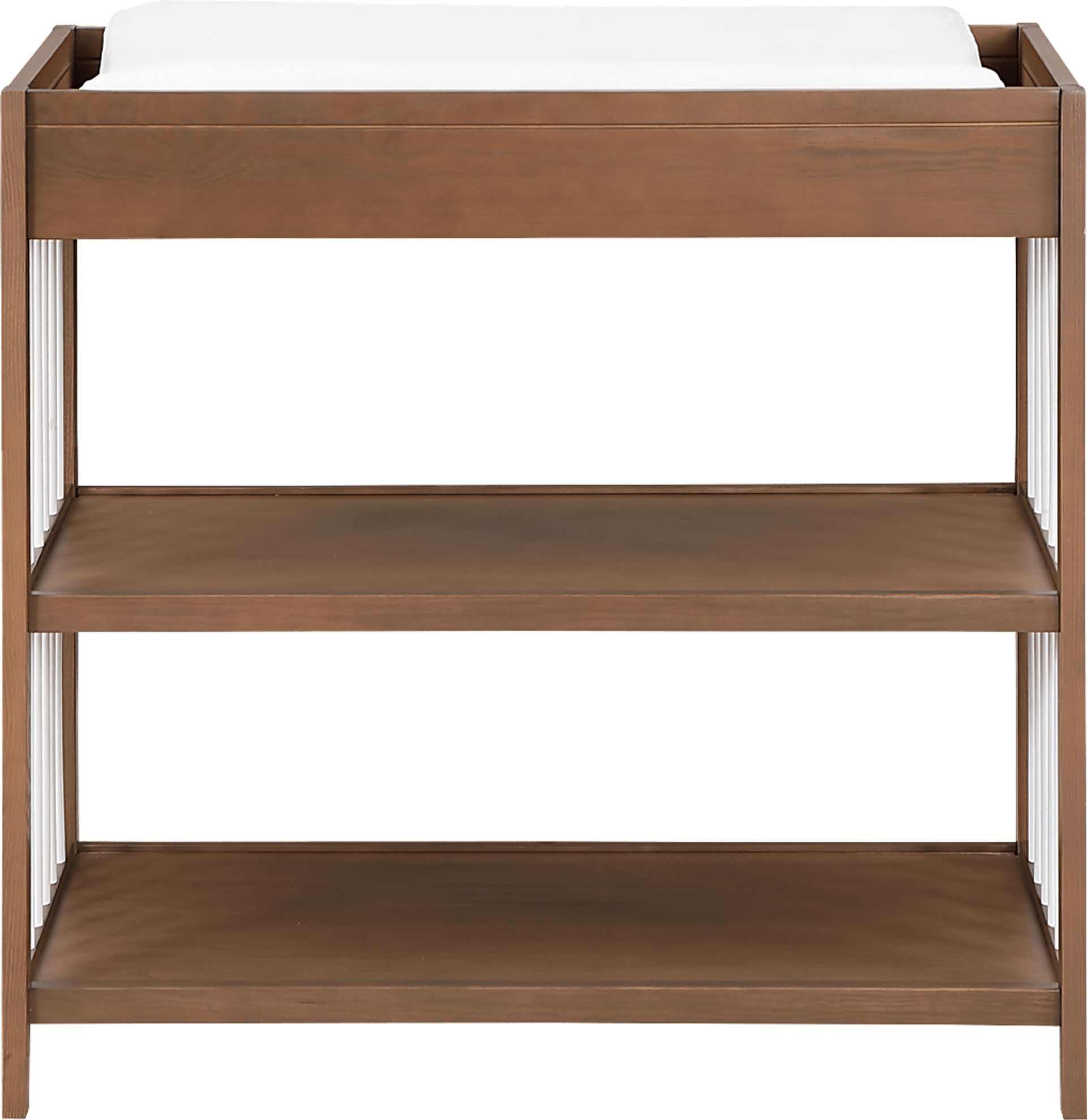 Kids Olvio Walnut/White Changing Table - Image 3