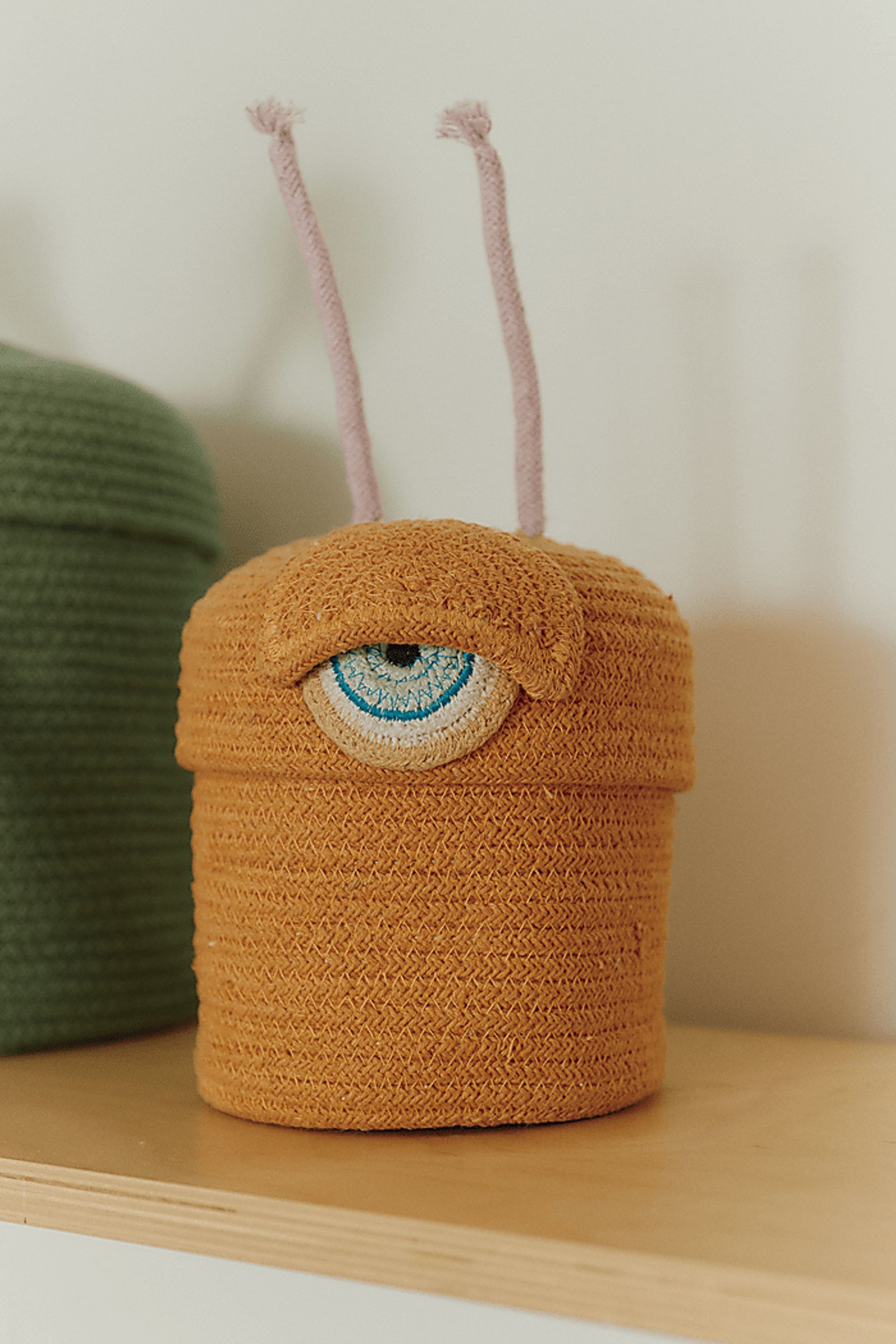 Kids Orange Alien Poot Basket - Image 2