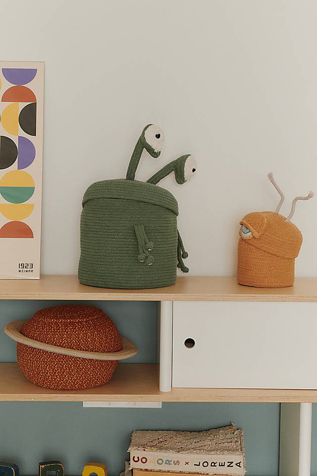 Kids Orange Alien Poot Basket - Thumbnail - Image 4