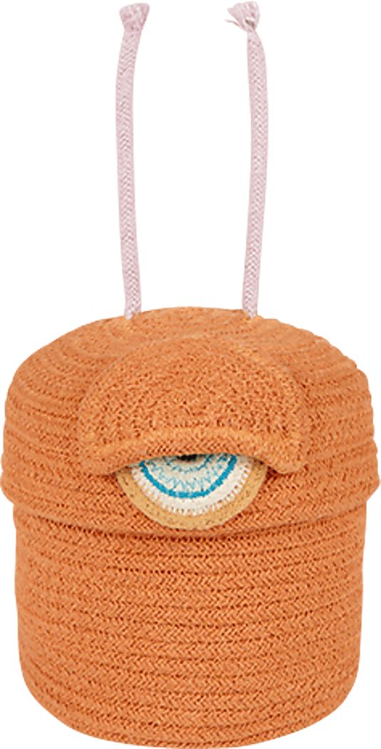 Kids Orange Alien Poot Basket