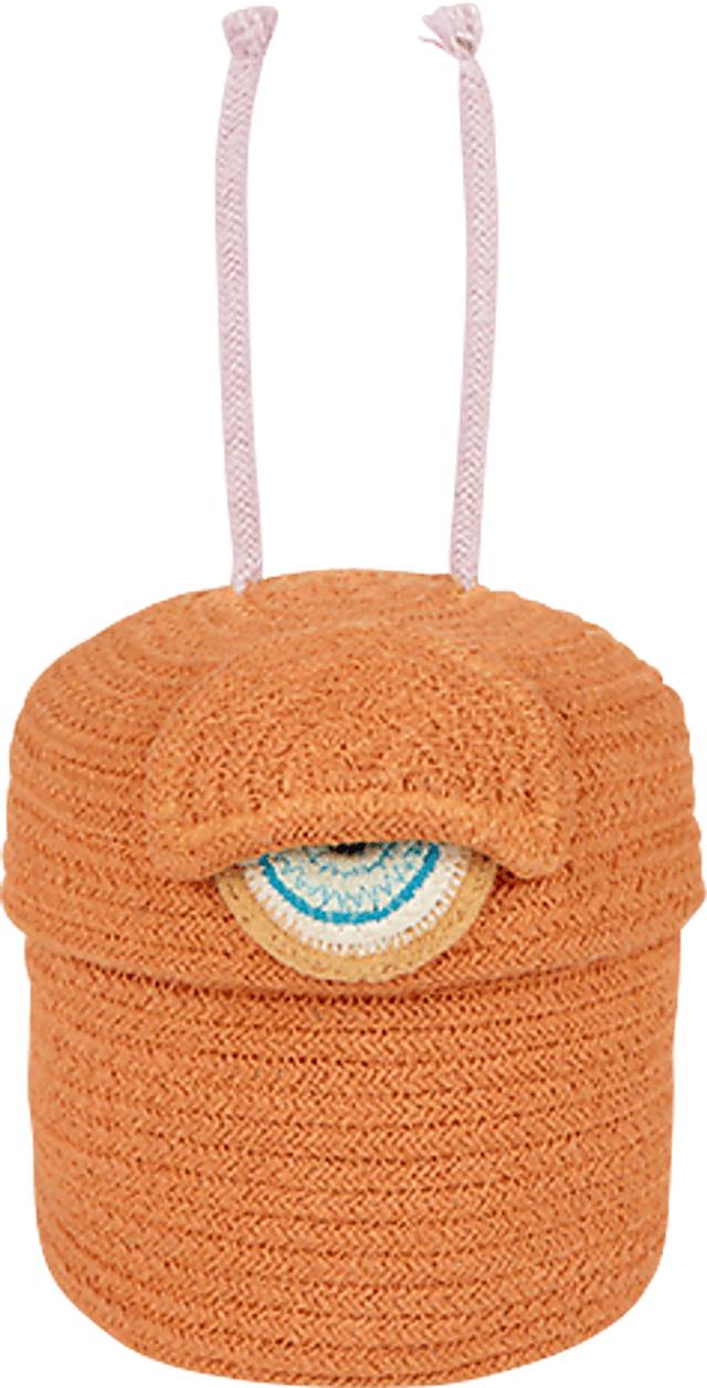 Kids Orange Alien Poot Basket - Thumbnail - Image 1