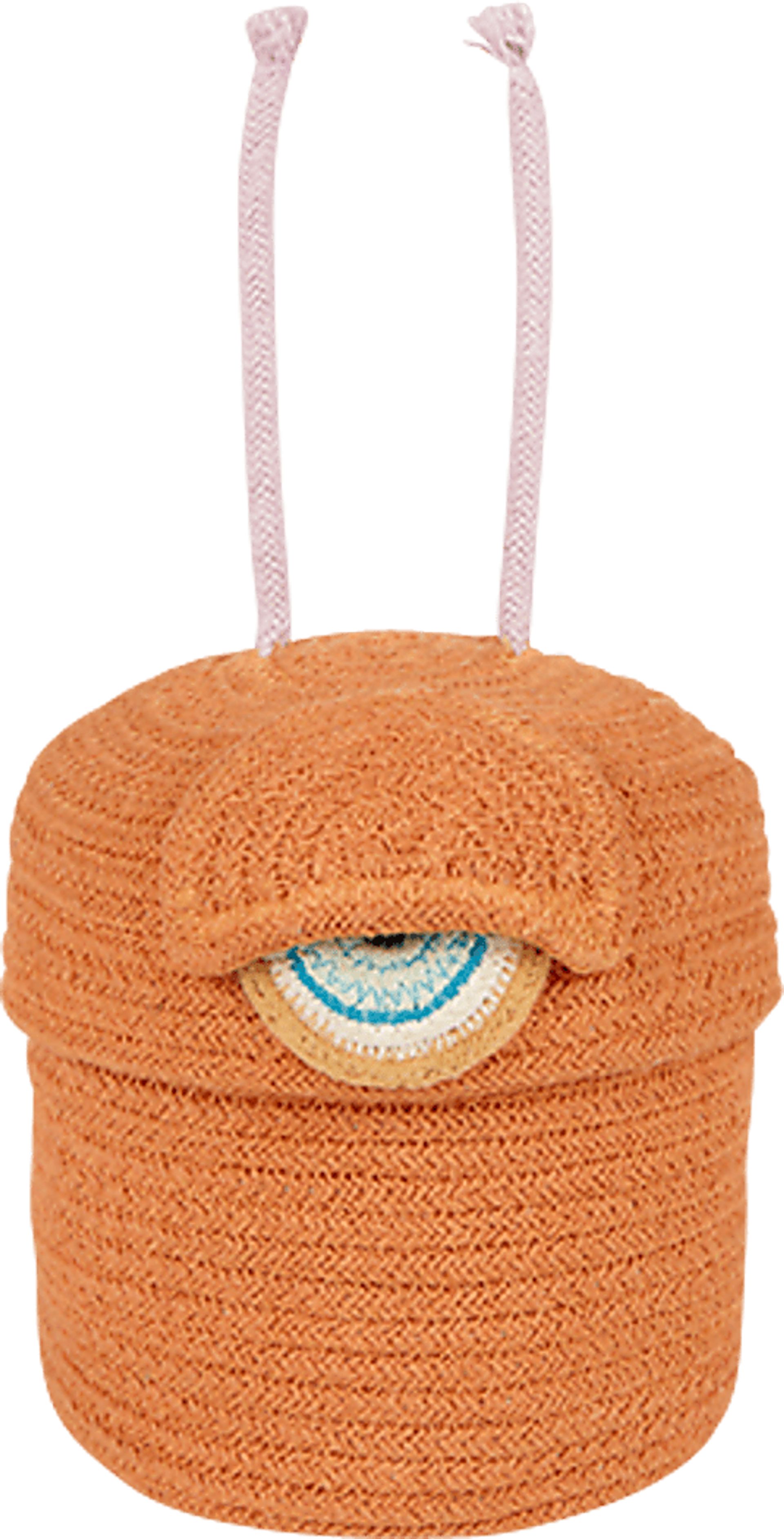 Kids Orange Alien Poot Basket - Image 1