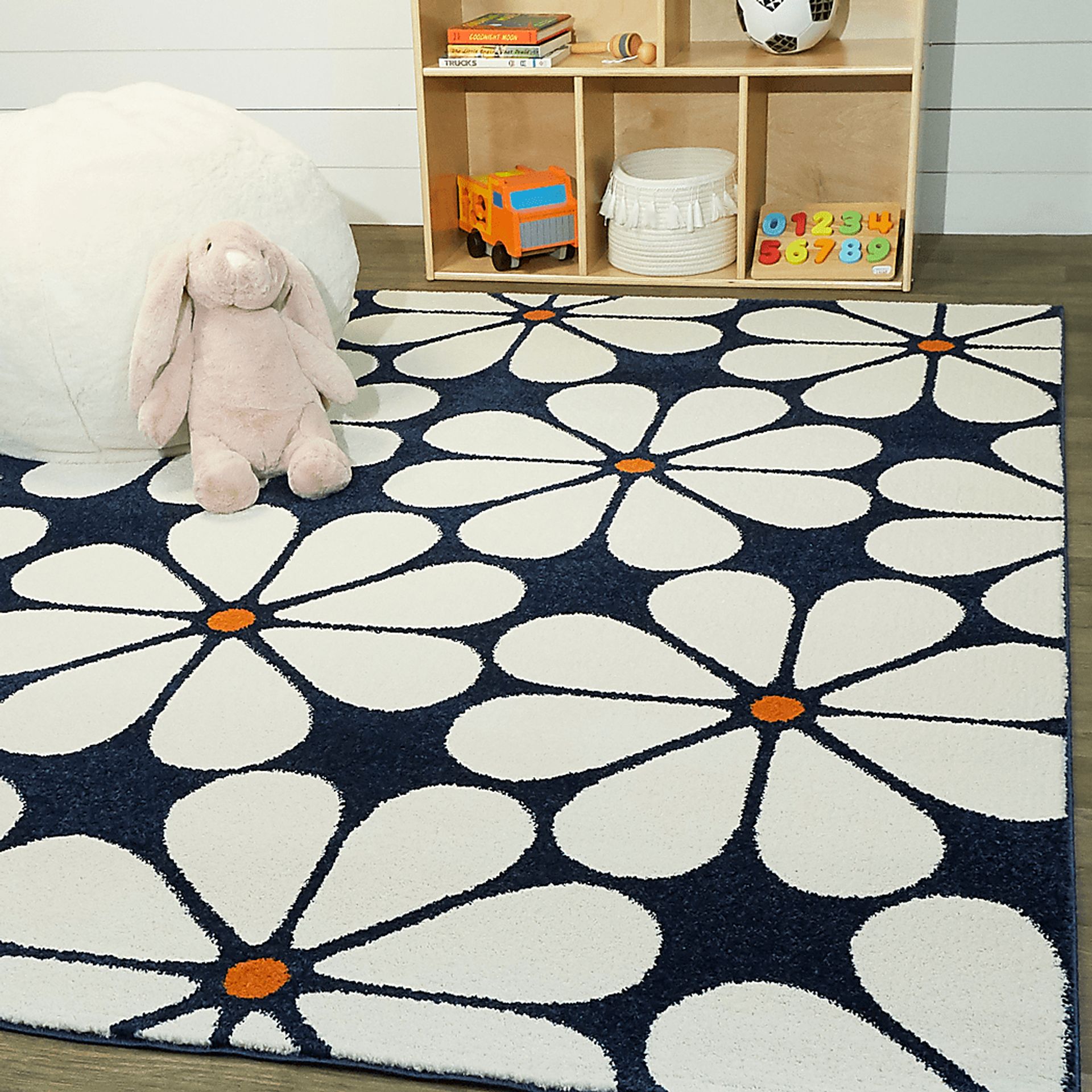 Kids Orduna Blue 3'11 x 5'7 Rug - Image 2