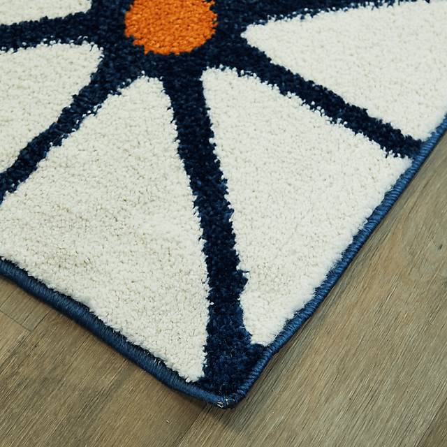 Kids Orduna Blue 3'11 x 5'7 Rug - Thumbnail - Image 3