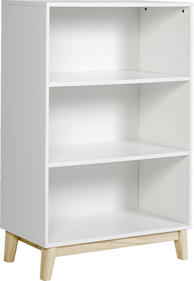 Kids Oroholm White Natural Bookcase - Thumbnail - Image 1