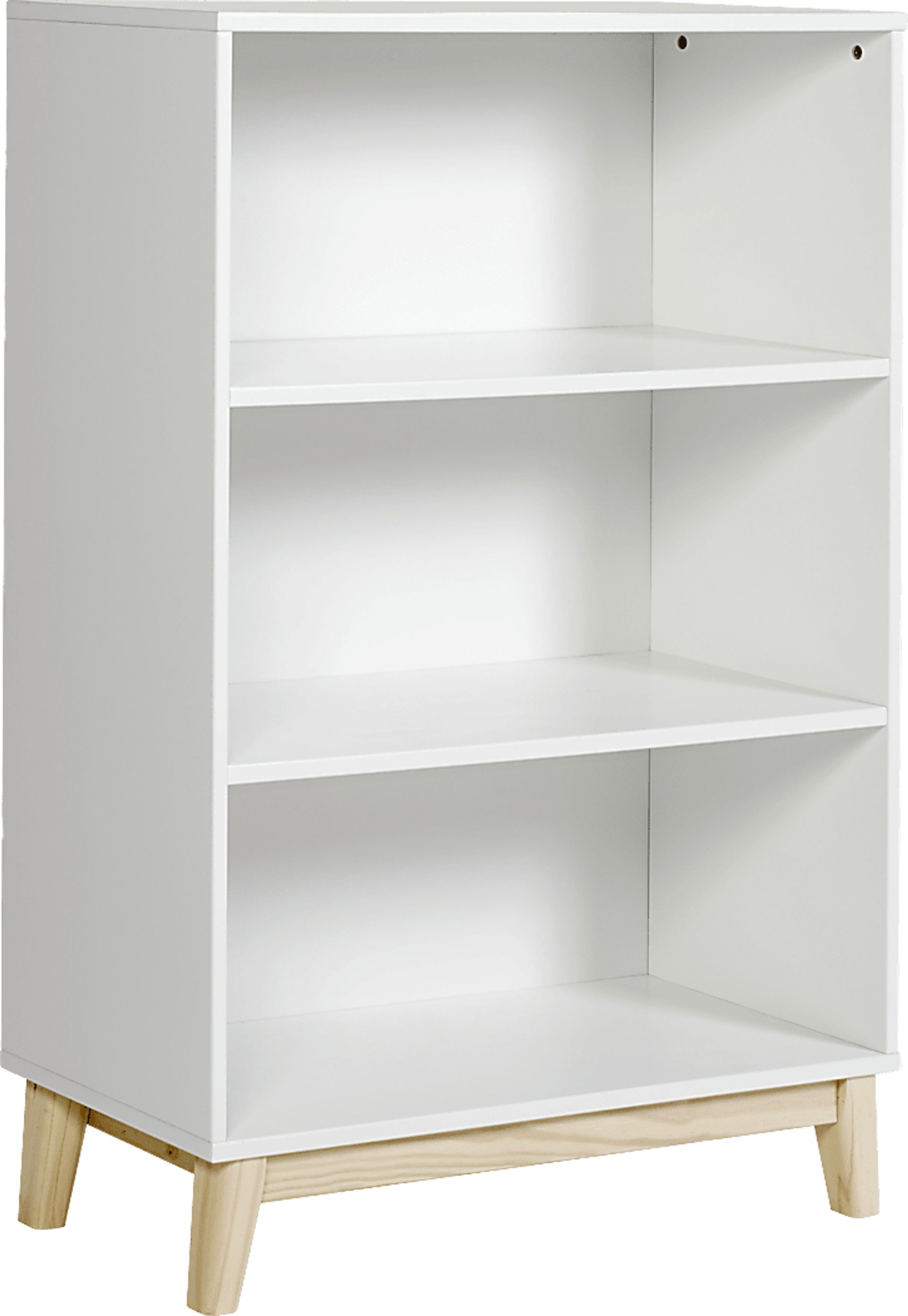 Kids Oroholm White Natural Bookcase - Image 1