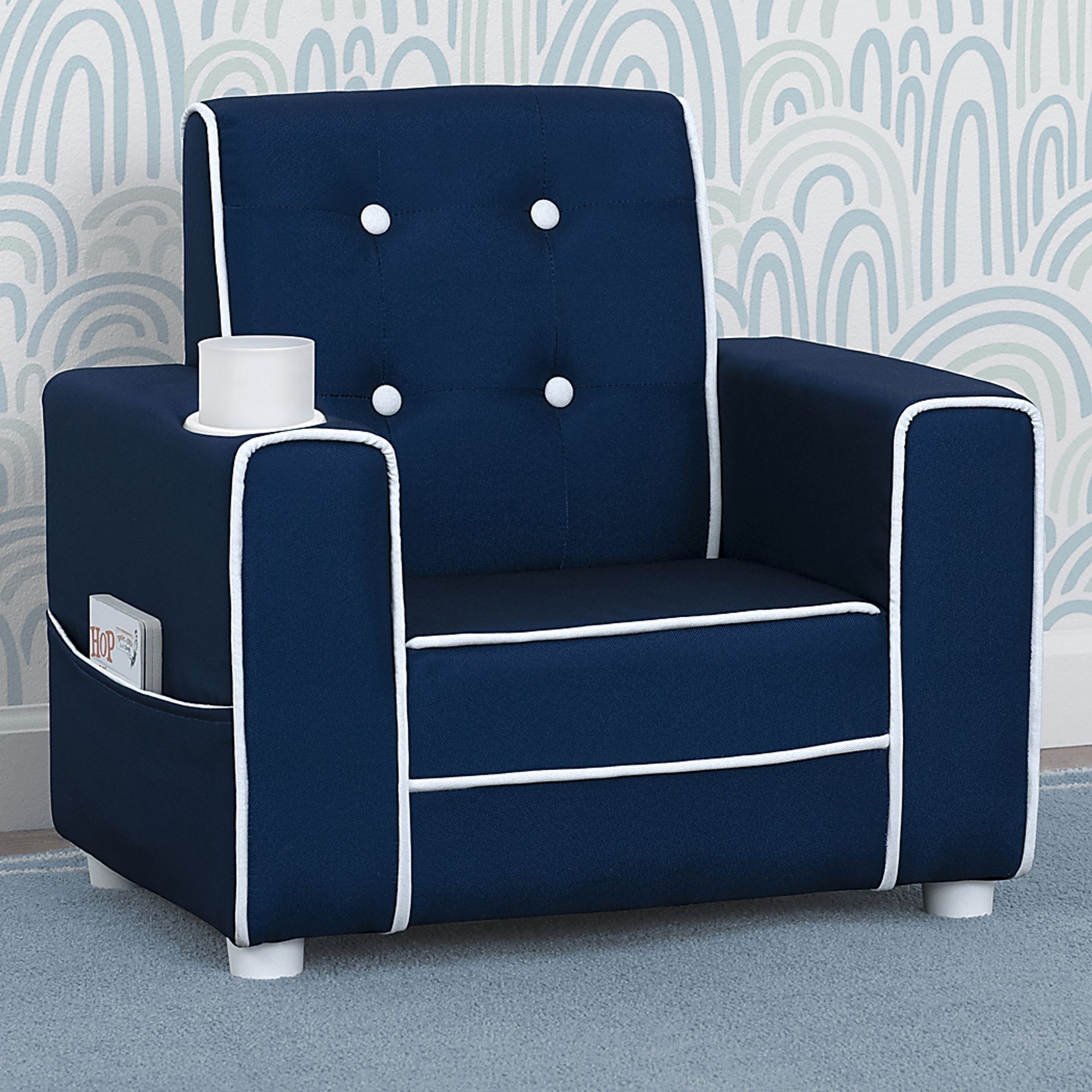 Kids Pabina Blue Chair - Image 2