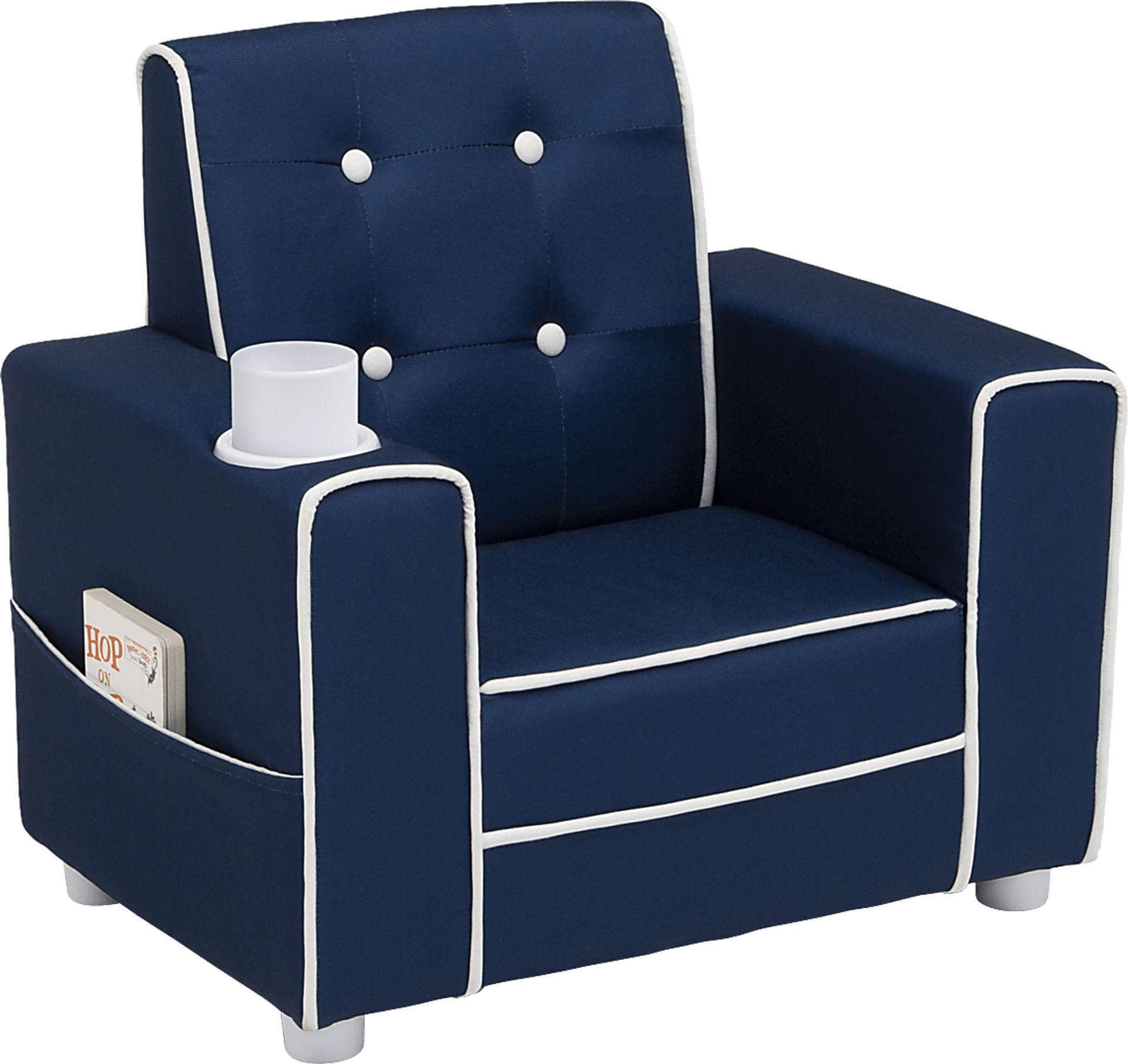 Kids Pabina Blue Chair - Image 3