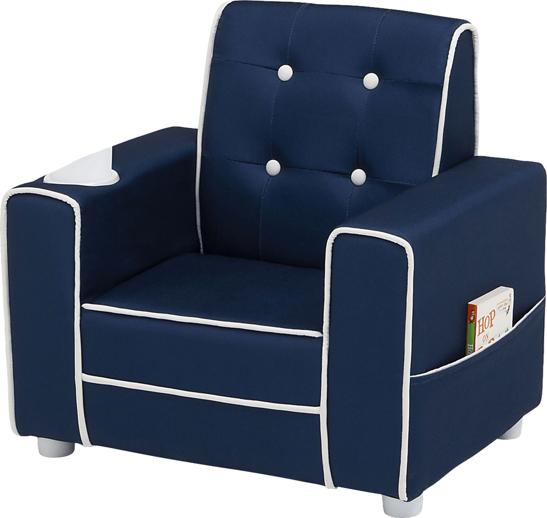 Kids Pabina Blue Chair - Image 4