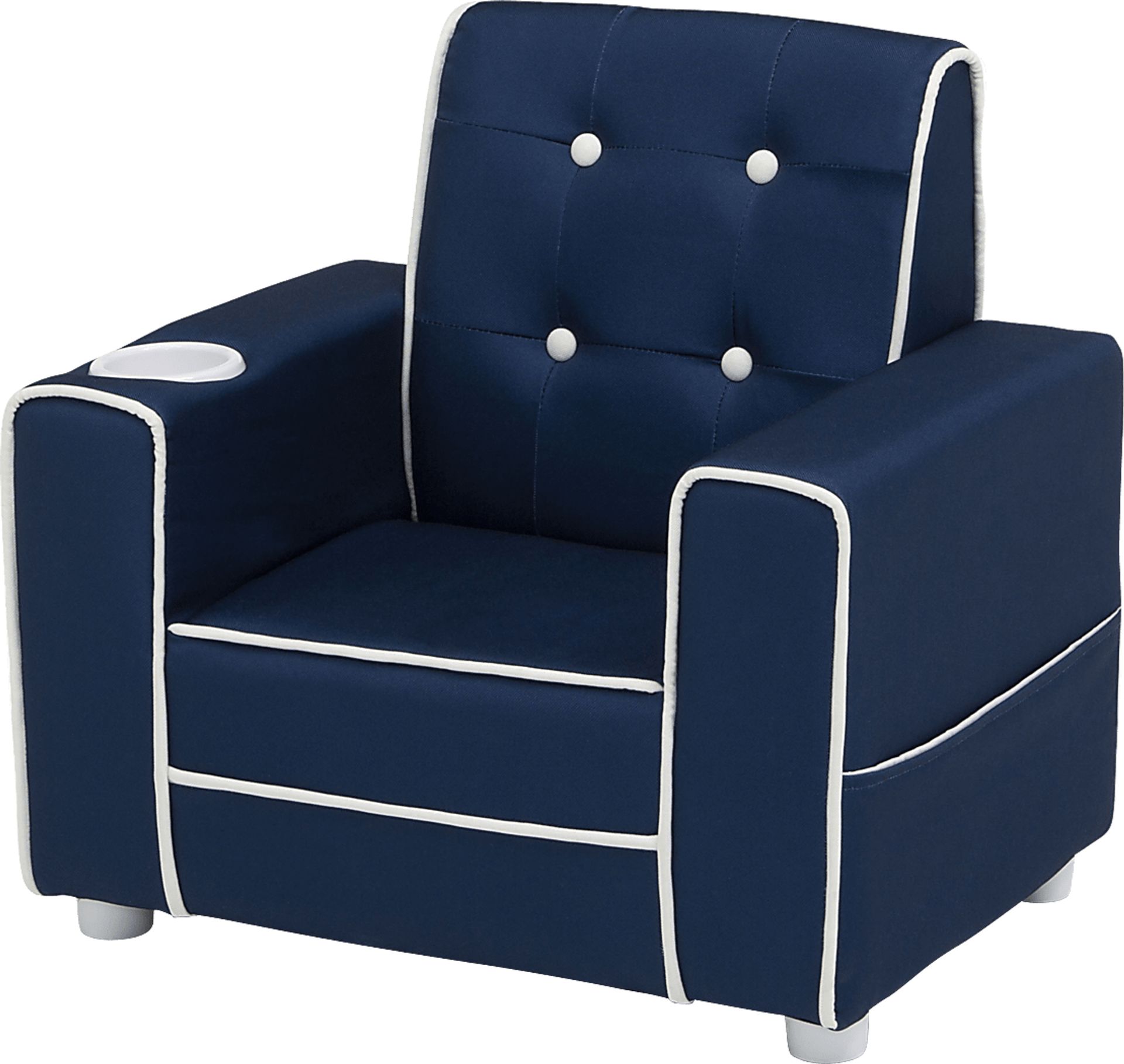 Kids Pabina Blue Chair - Image 5