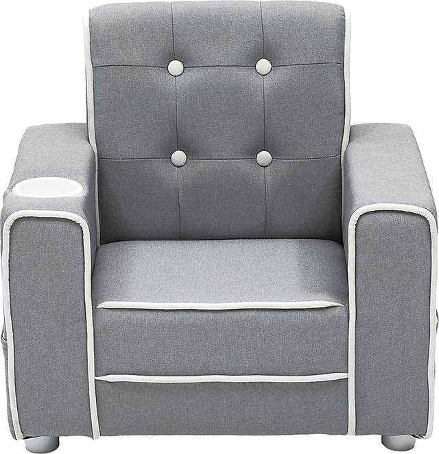 Kids Pabina Gray Chair - Thumbnail - Image 1