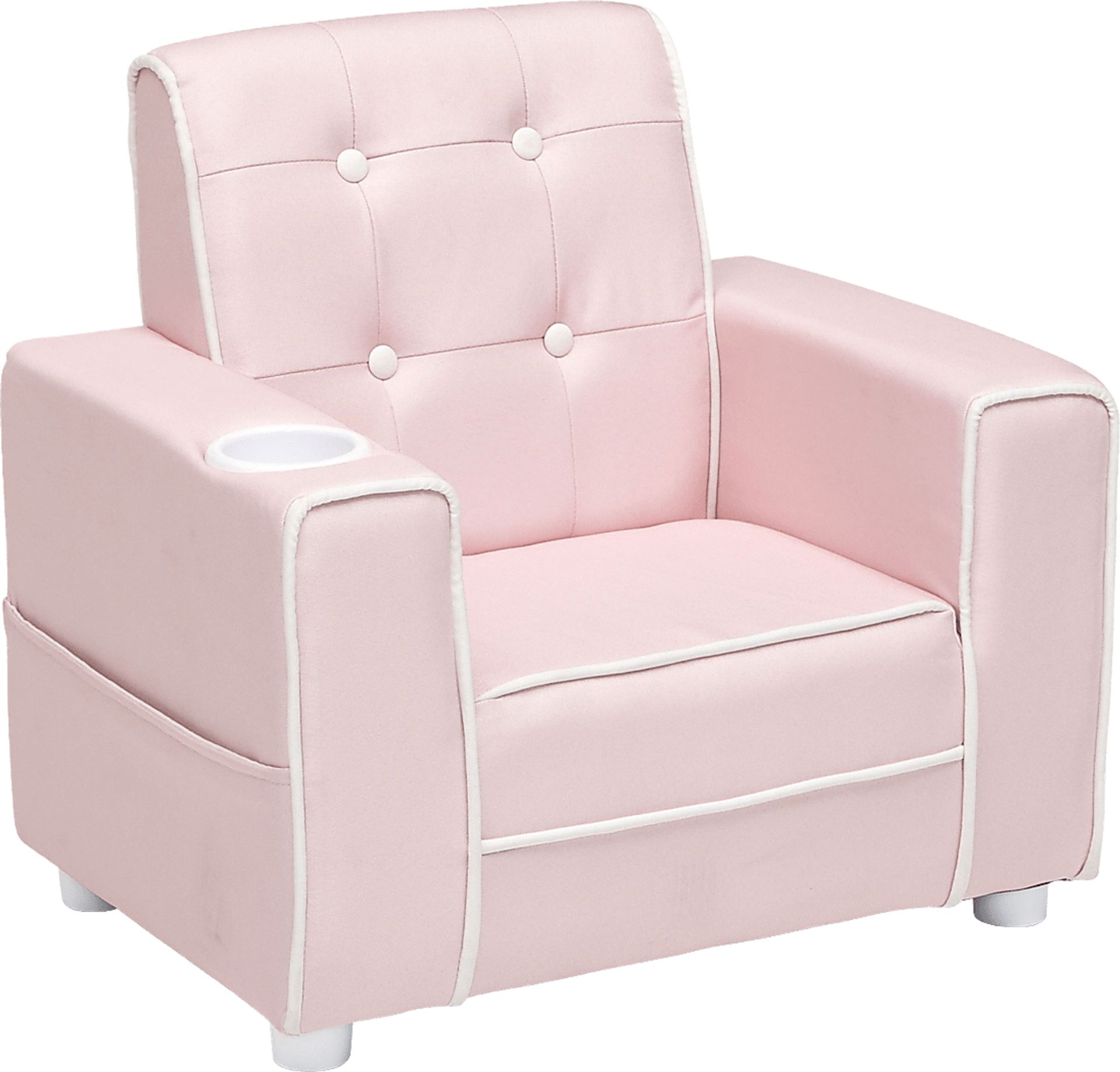 Kids Pabina Pink Chair - Image 1
