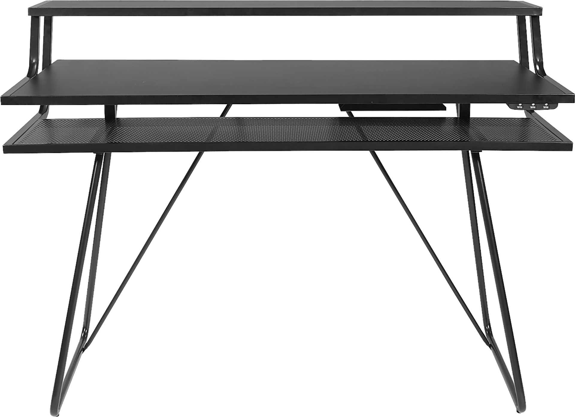 Kids Padme Black Gaming Desk - Image 3