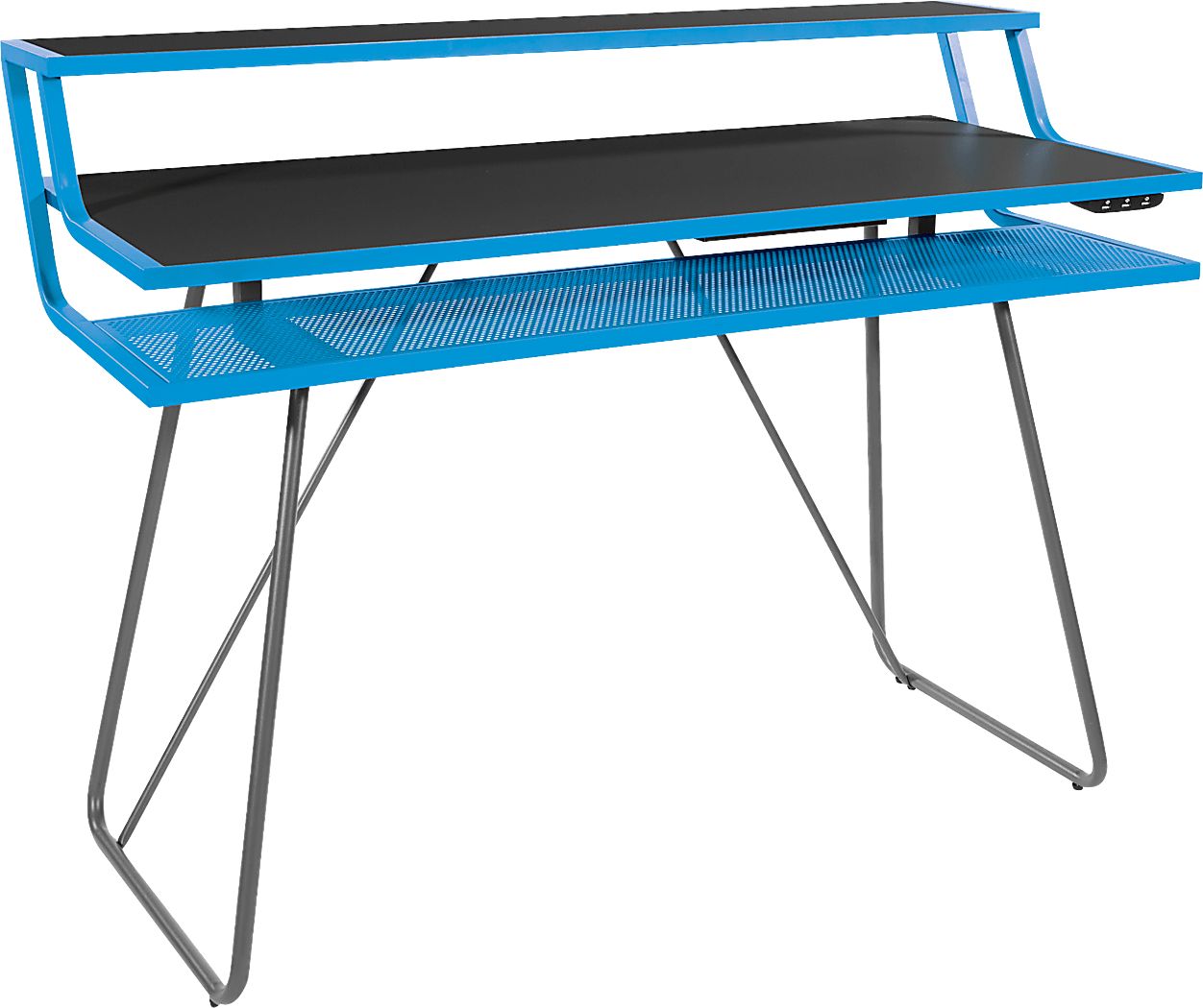 Kids Padme Blue Gaming Desk - Rooms To Go