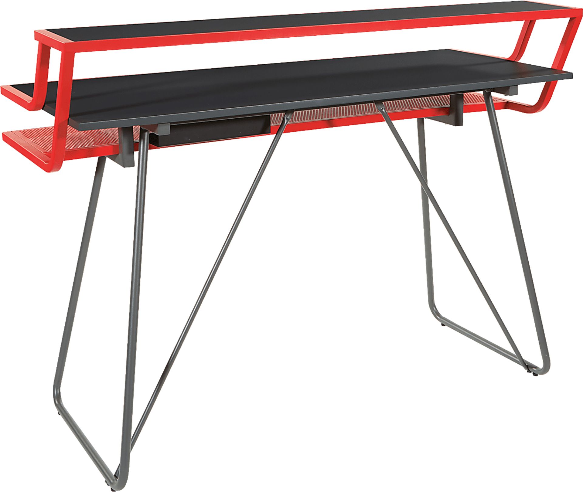 Kids Padme Red Gaming Desk - Image 2