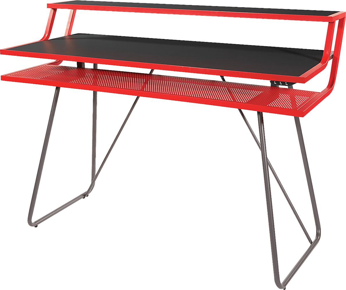 Kids Padme Red Gaming Desk - Rooms To Go