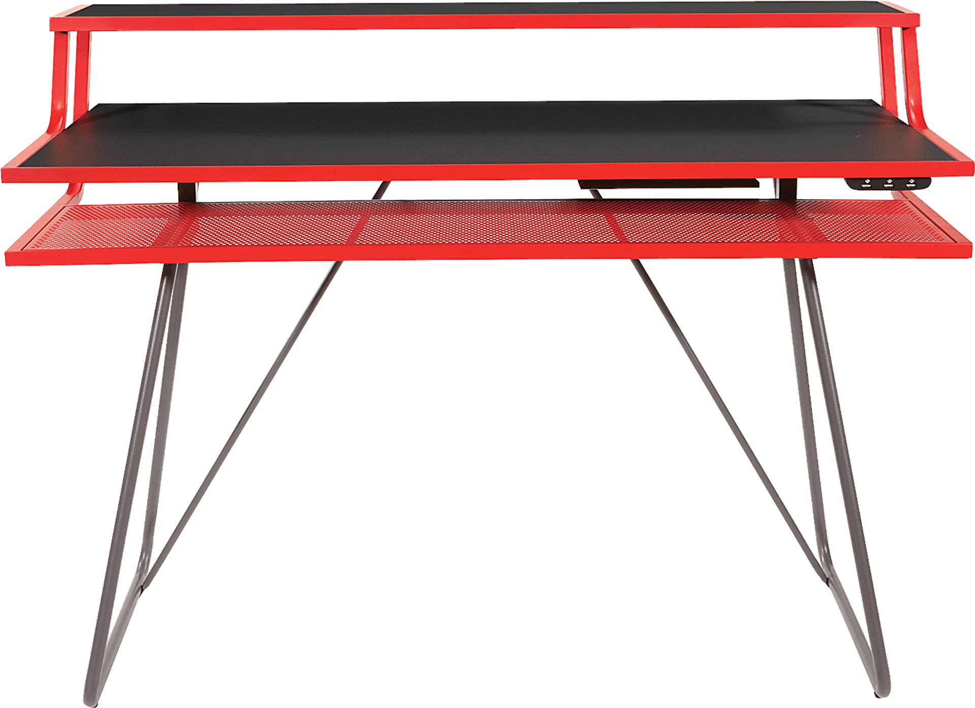 Kids Padme Red Gaming Desk - Image 4