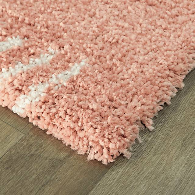 Kids Pailoap Pink/White 6'7 x 9' Rug - Thumbnail - Image 5