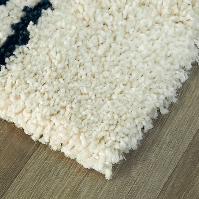 Kids Pailoap White/Blue 6'7 x 9' Rug - Thumbnail - Image 5