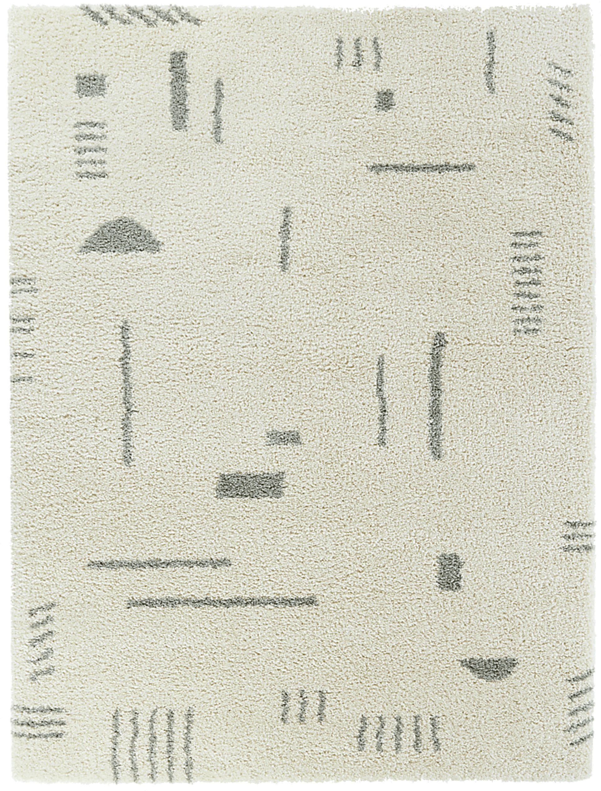 Kids Pailoap White/Gray 5'3 x 7' Rug - Image 1