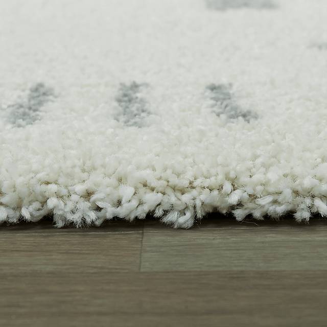 Kids Pailoap White/Gray 6'7 x 9' Rug - Thumbnail - Image 3