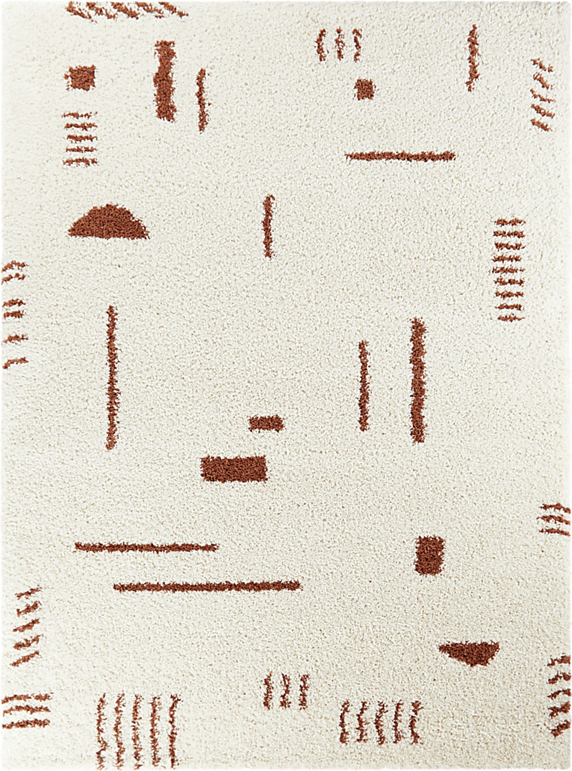 Kids Pailoap White/Multi 6'7 x 9' Rug - Image 1