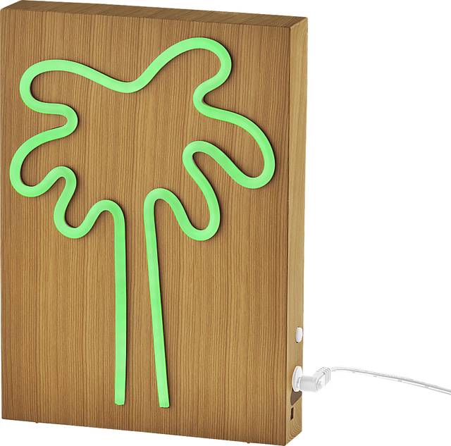 Kids Palm Tree Natural Table Lamp - Thumbnail - Image 1