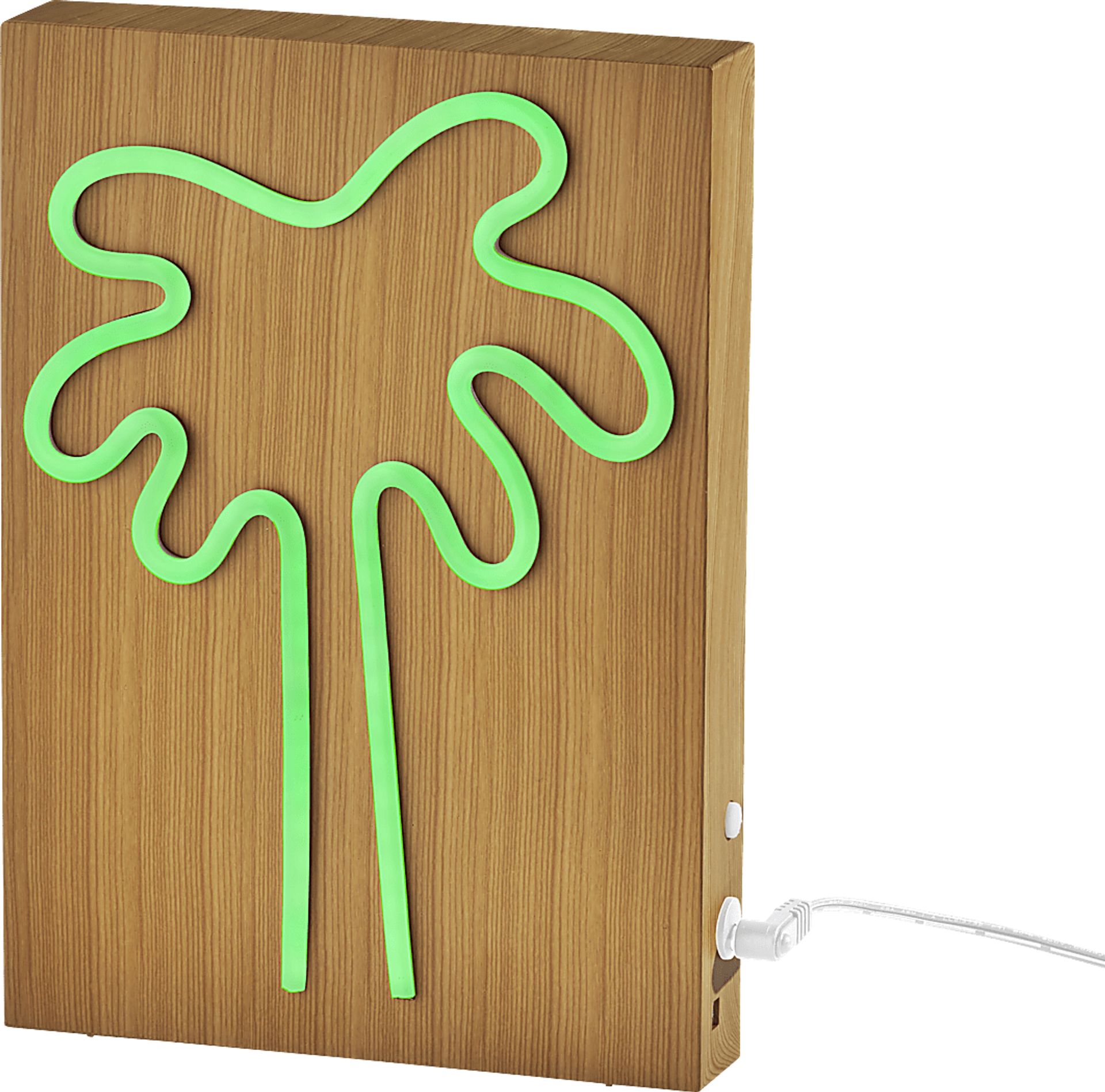 Kids Palm Tree Natural Table Lamp - Image 1