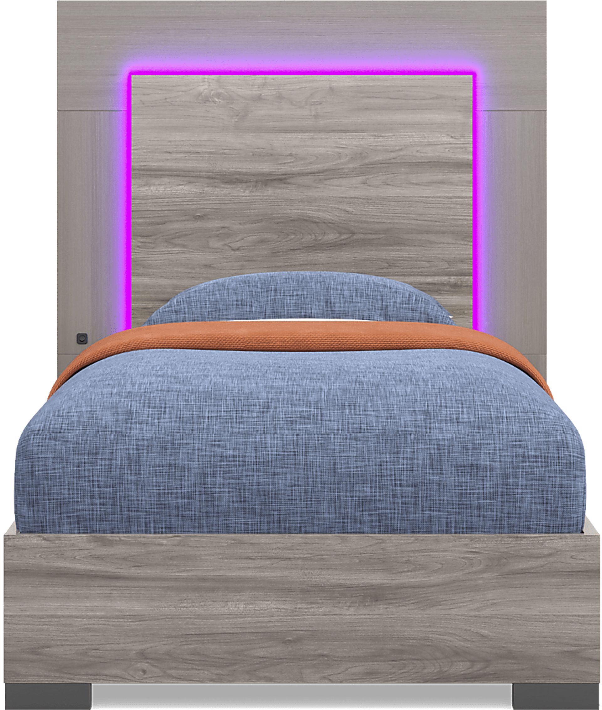 Kids Park Peak Gray Twin XL Panel Bedroom - Image 9