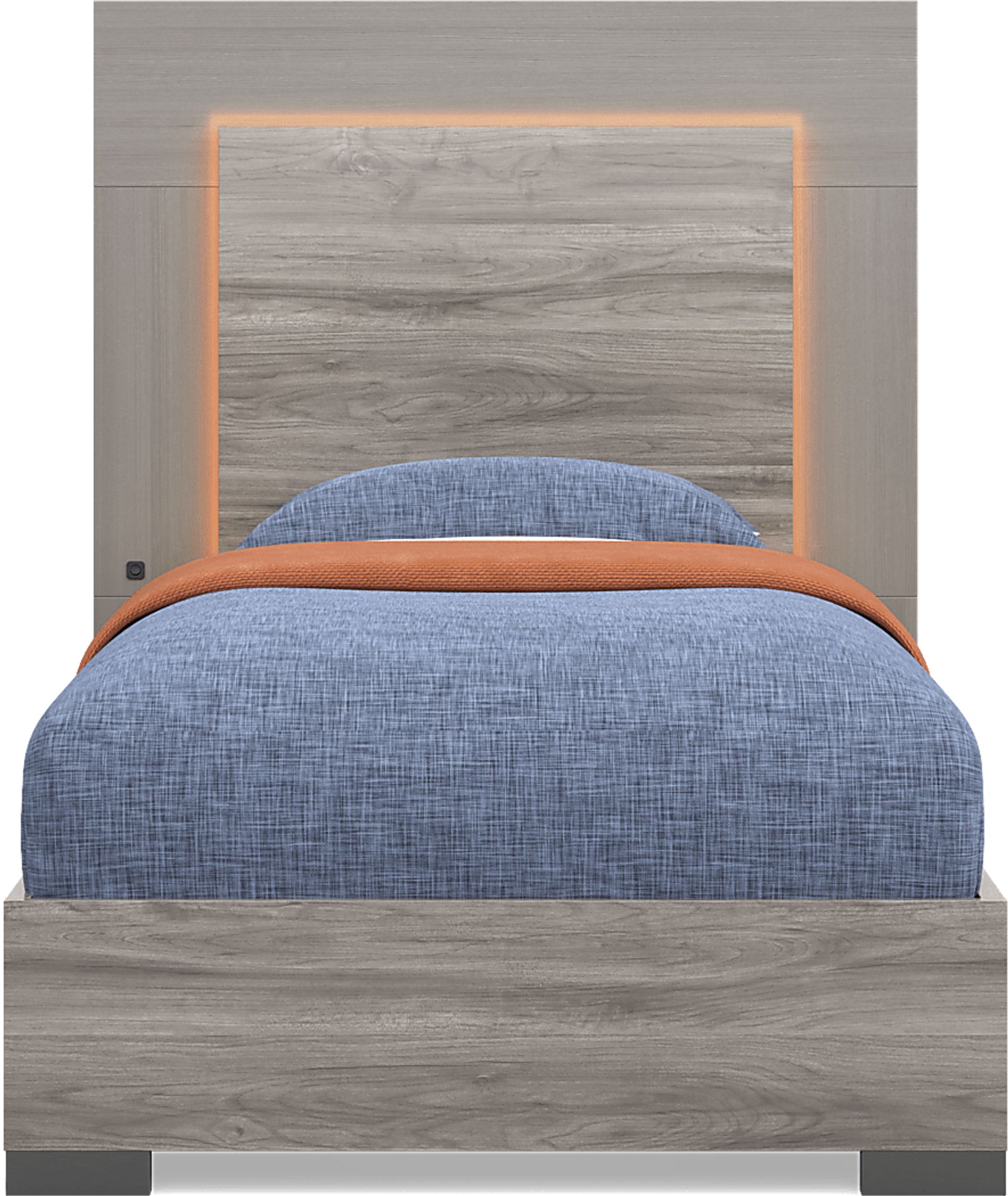 Kids Park Peak Gray Twin XL Panel Bedroom - Image 11