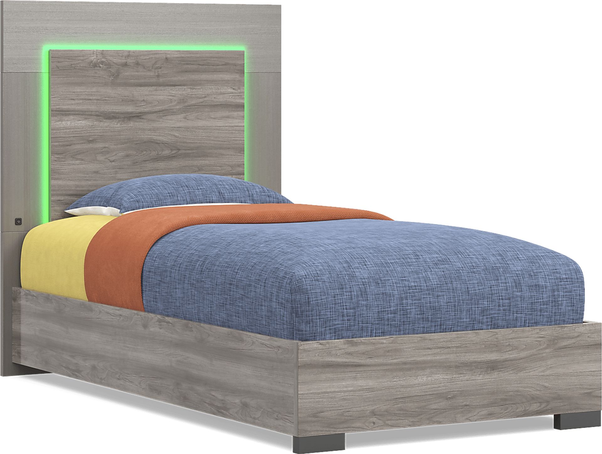 Kids Park Peak Gray Twin XL Panel Bedroom - Image 12