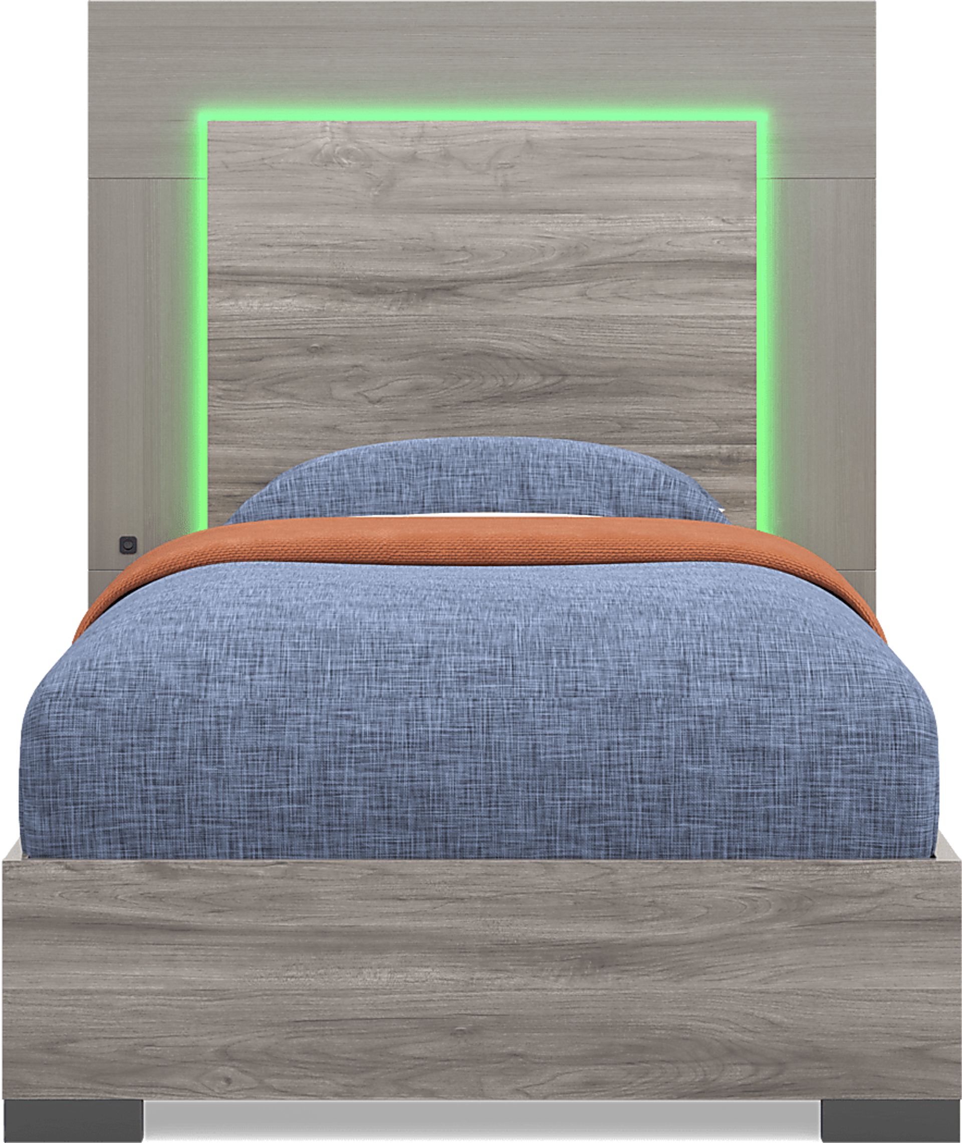 Kids Park Peak Gray Twin XL Panel Bedroom - Image 13