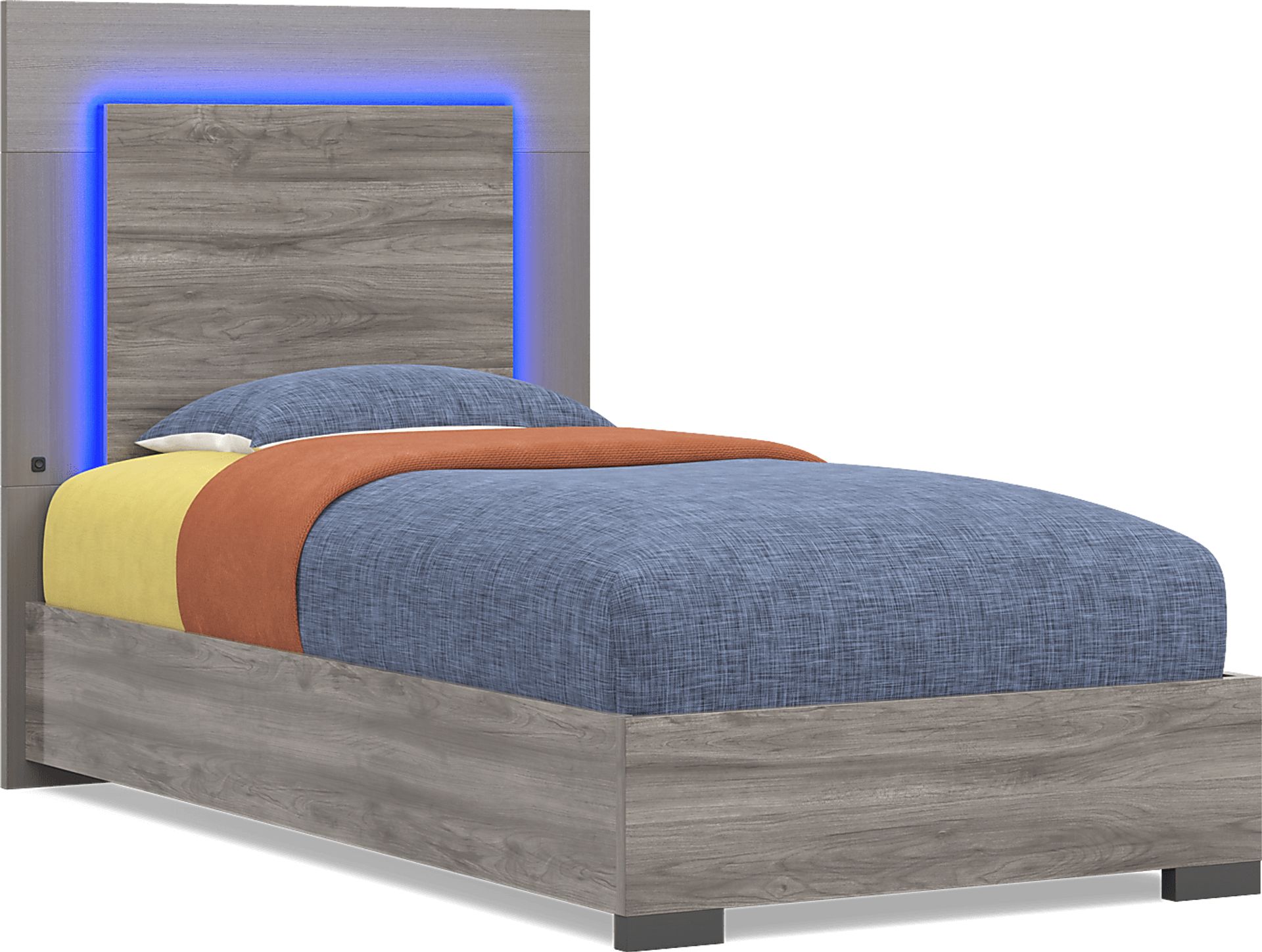 Kids Park Peak Gray Twin XL Panel Bedroom - Image 14