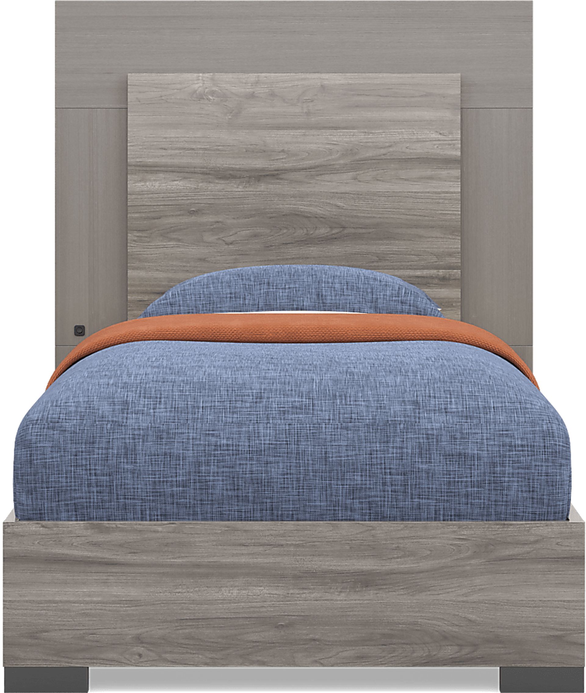 Kids Park Peak Gray Twin XL Panel Bedroom - Image 3
