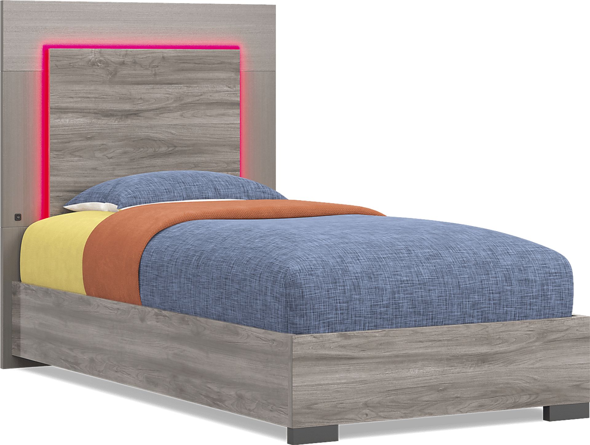 Kids Park Peak Gray Twin XL Panel Bedroom - Image 6