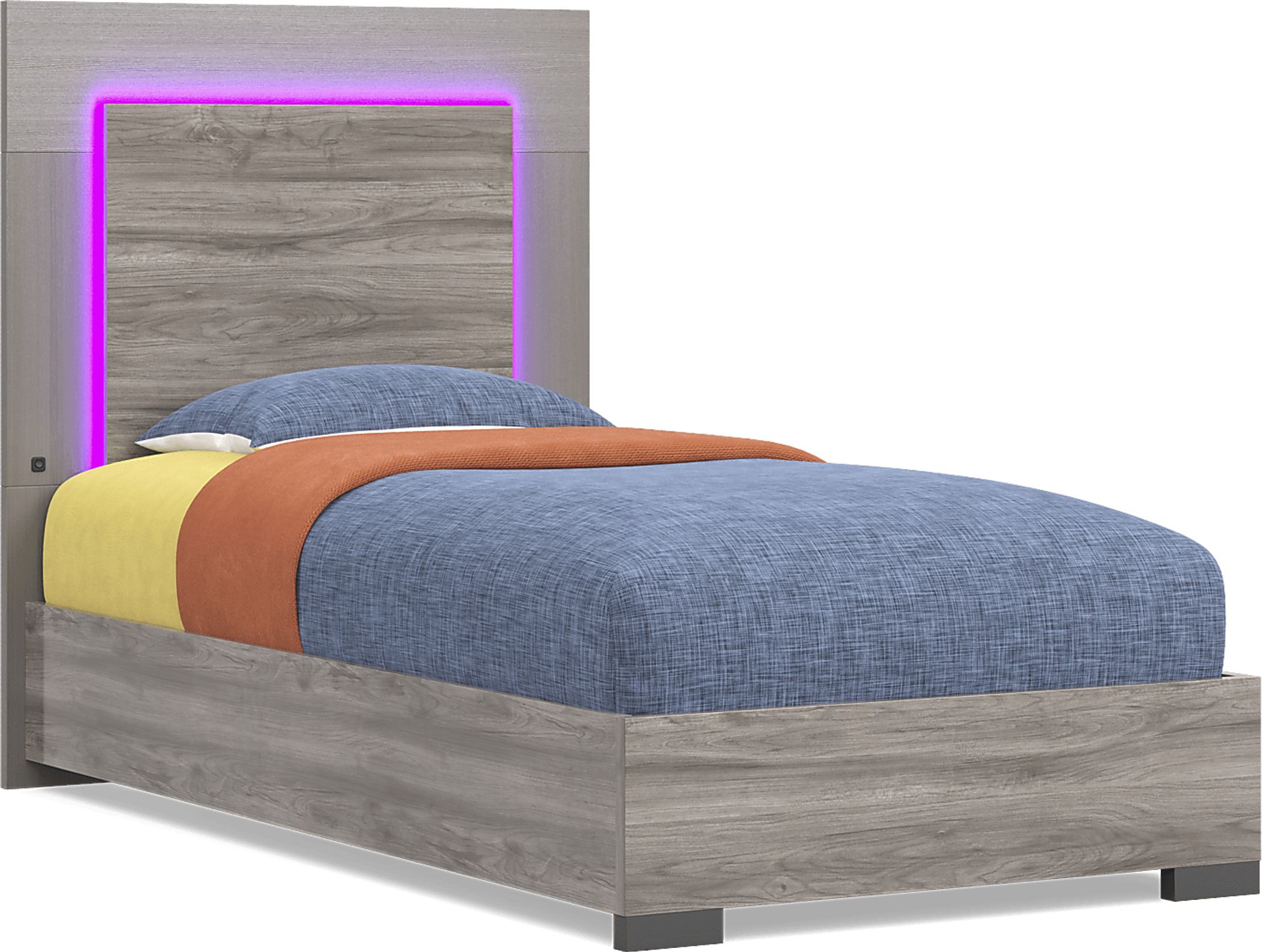 Kids Park Peak Gray Twin XL Panel Bedroom - Image 8