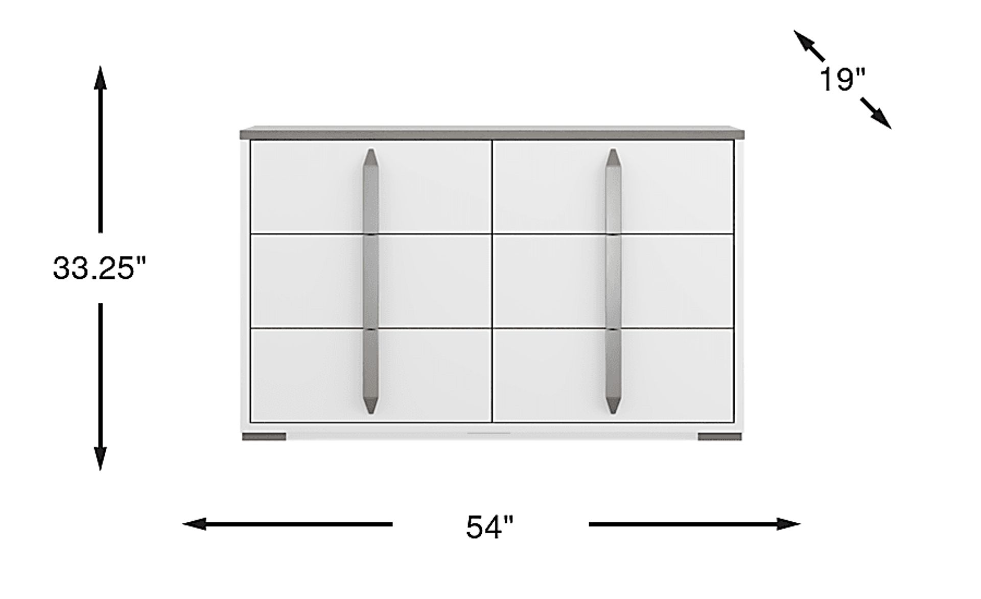 Dimension Image. Please refer to the Dimension Tab on this page for dimension details.