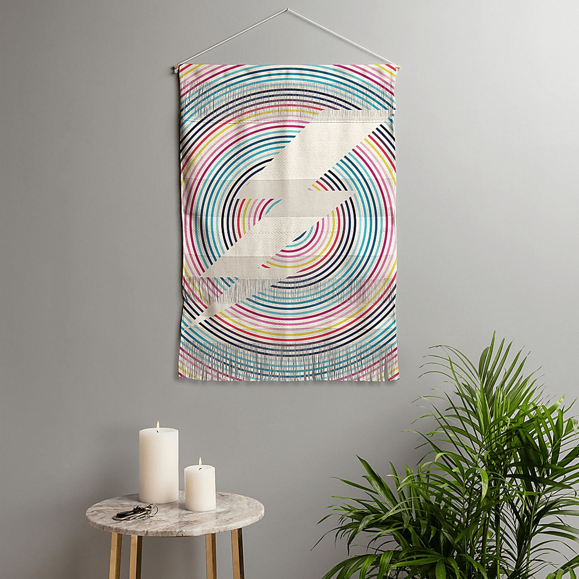 Kids Pastel Bolt Purple Wall Decor - Image 2